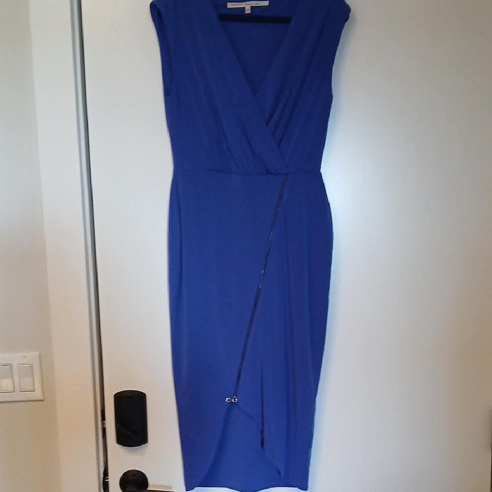 RACHEL Rachel Roy Vibrant Blue Midi Dress